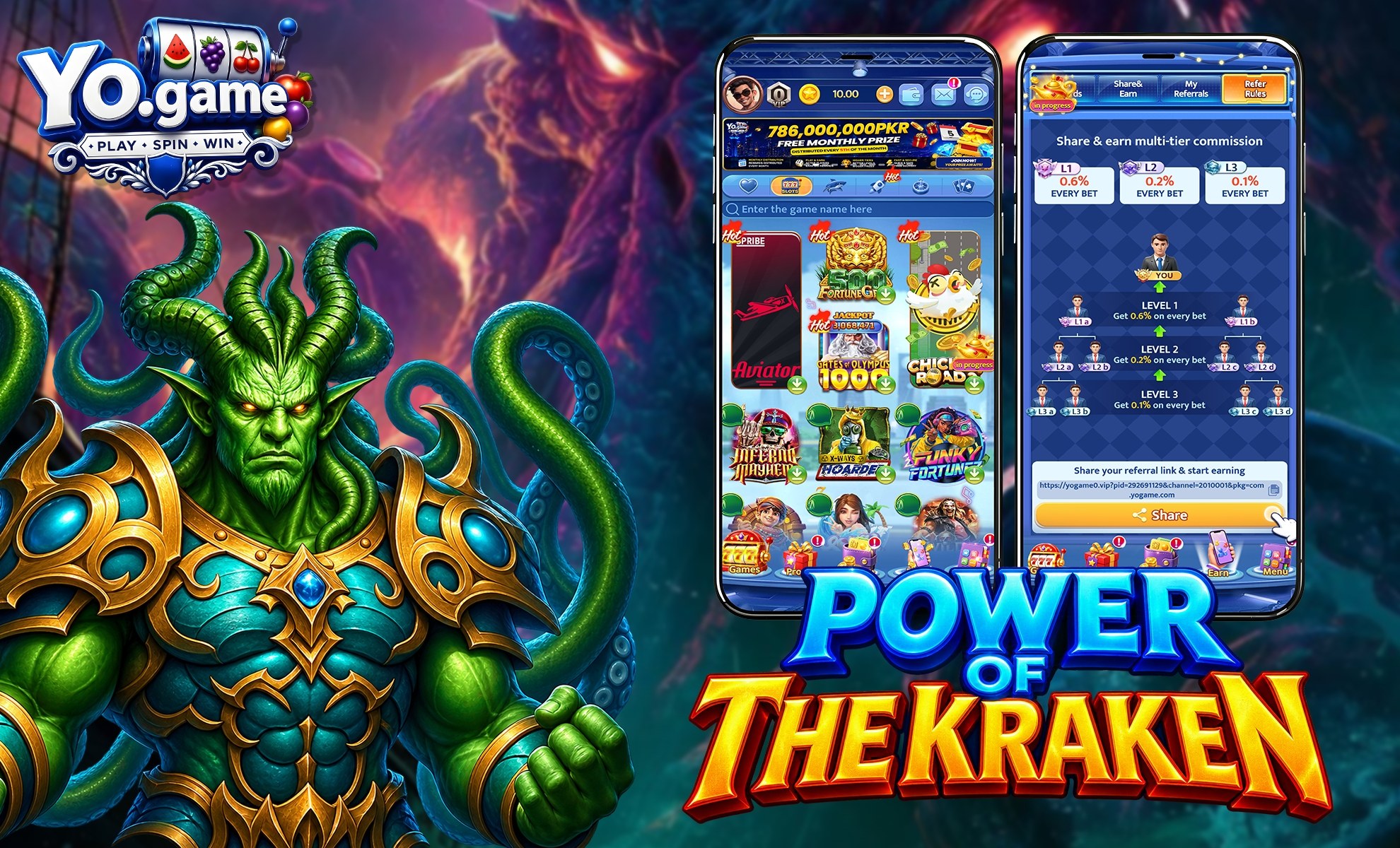 YoGame APK Pakistan payment bridge home